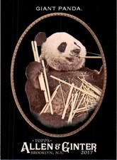 2017 Topps Allen & Ginter X Giant Panda #276