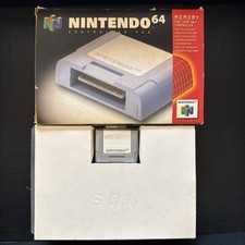 Nintendo 64 Controller Pak OEM Official N64 Memory Card w/ Box original