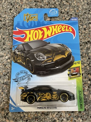 2020 Hot Wheels Porsche 911 GT3 RS #162 Tanner Fox Black HW Exotics