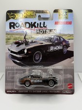 Hot Wheels Custom '71 Datsun 240Z Rotsun Motortrend  Roadkill HKC37 HXD63