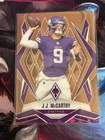 2025 Panini Phoenix Football Bronze Winter J.J. McCarthy #38