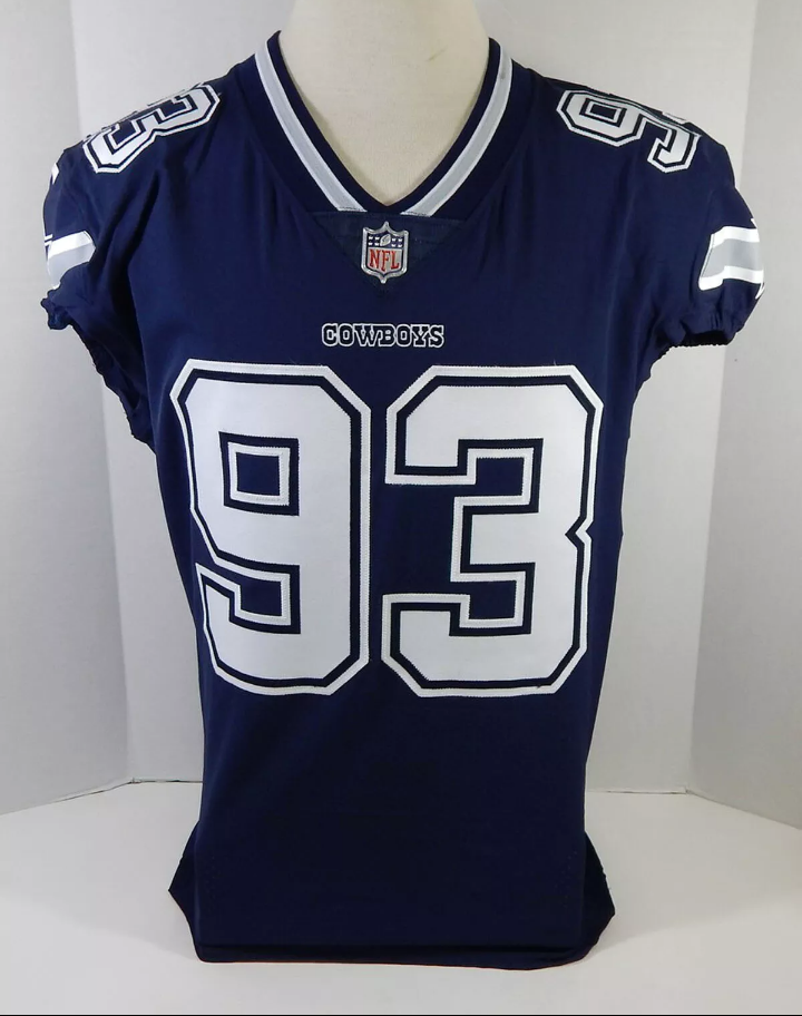 Dallas Cowboys NFL Game issued away Jersey, Pants, and Socks