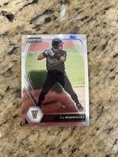2021 Panini Prizm Draft Picks - C.J. Rodriguez #PDP158 Silver Prizm (RC)