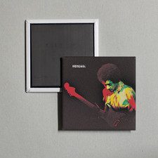 Jimi Hendrix - Band Of Gypsys (50th Anniversary Album Cover Locker Fridge Magnet