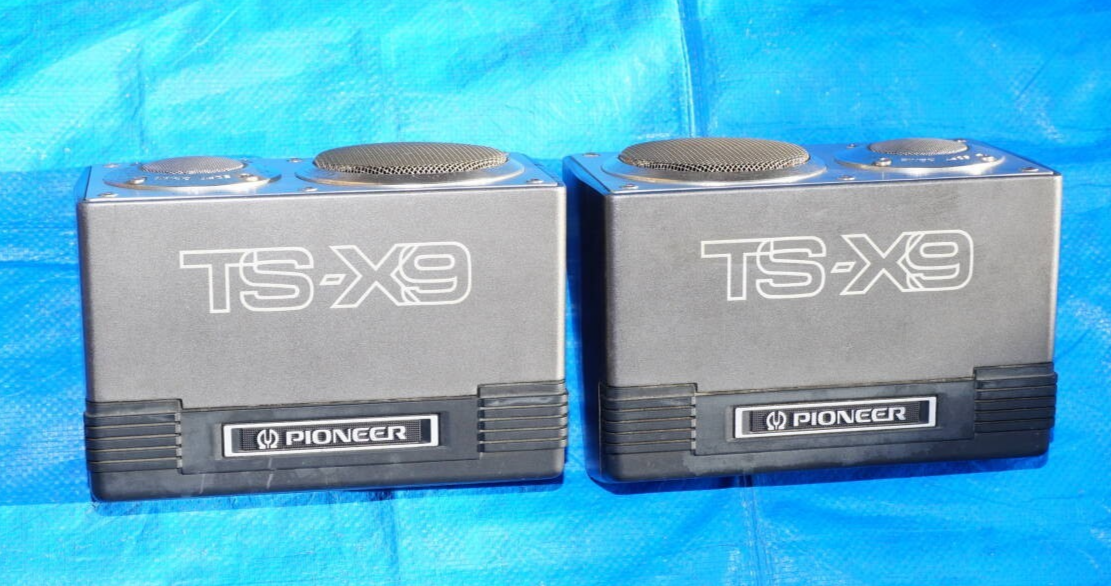 スピーカー・ウーファー Pioneer TS-X9 Junk Pioneer TS-X9 Car Auto Stereo Rear Speakers Vintage From