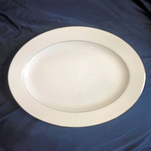 Crown Victoria Lovelace Fine China Oval Serving Platter 14″ X 10.5″ from Japan