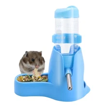 3 in 1 Hamster Hanging Water Bottle Pet Auto Dispenser with Base for Dwarf Ha...