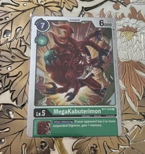 Digimon Card Game MegaKabuterimon Alternate Art Foil BT1-076
