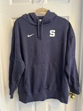 LS SWEATSHIRT - Penn State - Nike - Hoodie - Dark Blue - Large
