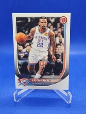 2025-26 Bowman Base Cason Wallace Oklahoma City Thunder #185