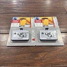 Taylor Digital Food Service Refrigerator Freezer Thermometer Min/Max Temperature