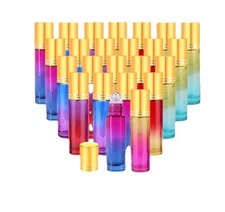 PrettyCare 24Pack 10 ml Essential Oil Roller Bottles kit NIB 