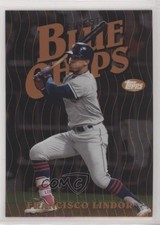 2019 Topps Finest Finest Blue Chips Francisco Lindor #FBCFL 1ba