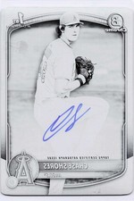 Chase Shores 2025 Bowman Draft #CPA-CS Chrome Printing Plate Black 1/1 Auto