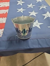 Officially Licensed Modelo Especial Clasic Logo Metal Beer Bucket