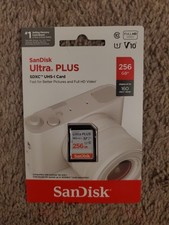 BRAND NEW SEALED Sandisk Ultra Plus 256GB UHS-I Card