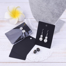 120 Pcs Earring Display Card, Necklace Display Cards with120Pcs Self-Seal Bag...