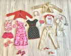 Barbie & Others Doll Clothes & Accessories Lot Assorted 2000s Vintage
