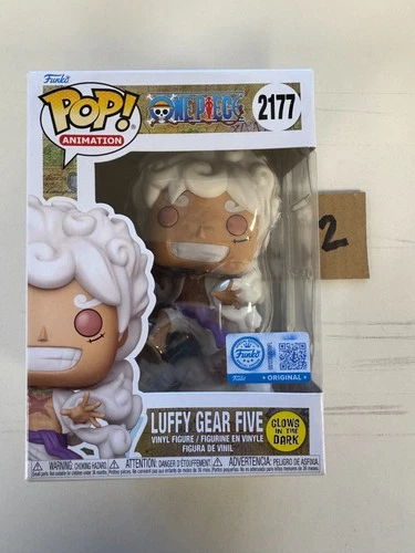 Funko Pop! Animation - LUFFY GEAR FIVE (Glow) - One Piece - GameStop - 2177 (2)