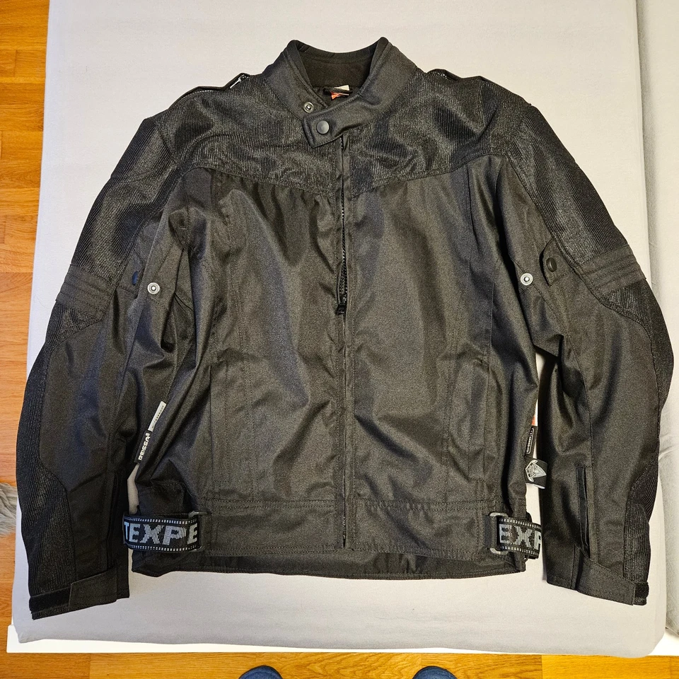 Texpeed Roller Motorrad Jacke Herren mit Protektoren, wasserdicht, mit Rüstung S - Bild 2 von 4