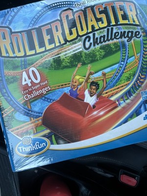 ThinkFun Roller Coaster Challenge STEM Toy and Building Game NEW