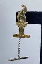 14k Yellow Gold Vintage Souvenir Olympic Pin 8.2g