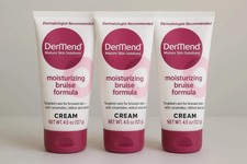 Dermend Moisturizing Bruise Formula 4.5 fl. oz. Cream New  Pack of 3 