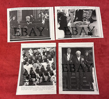 PRINCESS GRACE KELLY set of four wire service photos funeral mass Prince Rainier