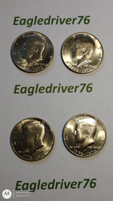 1776-1976 Bicentennial Kennedy Half Dollar