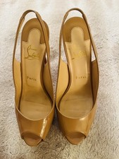 Christian Louboutin So Kate 120mm Size 38 5 - Nude