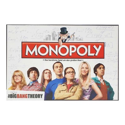Monopoly The Big Bang Theory Brettspiel Deutsch 2-6 Sp. ab 8J.