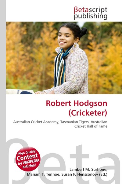 Lambert M. Surhone (U. A.) | Robert Hodgson (Cricketer) | Taschenbuch | Englisch-image