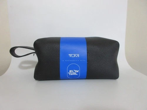 EL AL Airline Business Class Passenger AMENITY KIT by TUMI Black & Blue Sealed