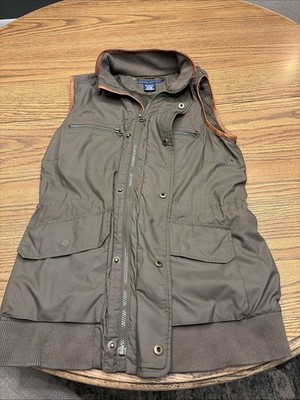 VTG Polo Ralph Lauren Gilet Men M Olive Polo Vest  Blue Label Tag