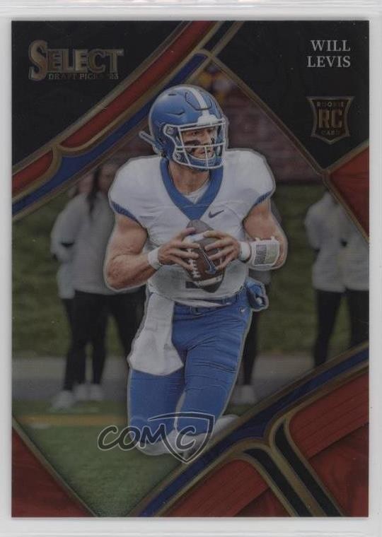 2023 Panini Select Draft Picks Field Level Red Prizm 62/149 Will Levis #103 16wc