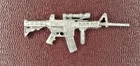 22.2 Grams .999 Fine Silver AR-15 Gun Hand Pour, Letz Go Made Detail Bullion Bar