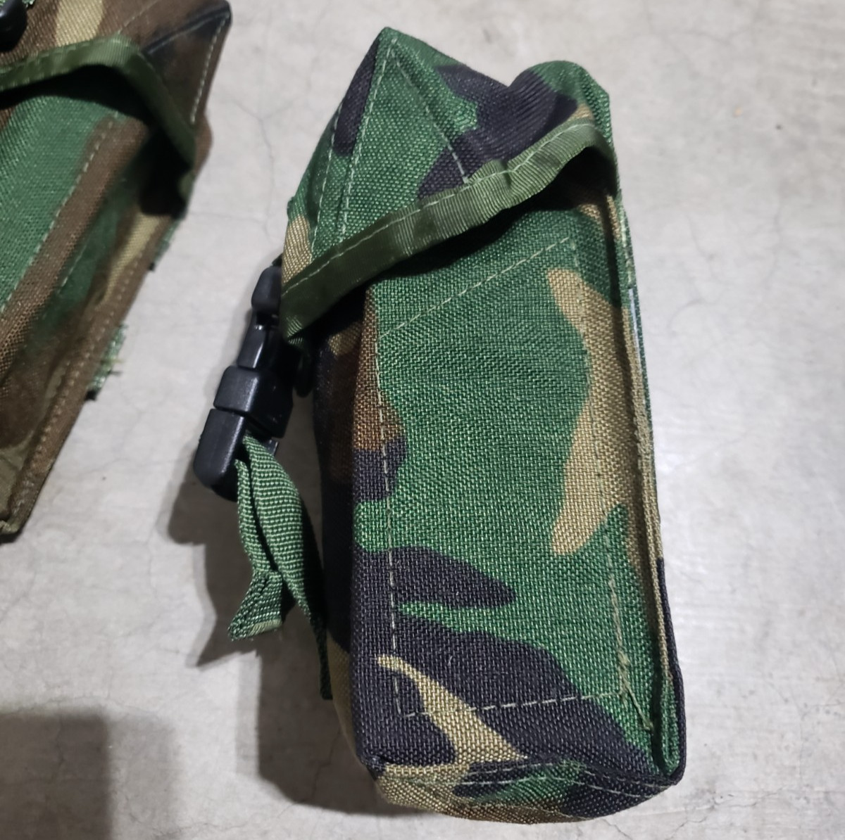 1 USGI 100rd SAW Pouch General Purpose Utility Pouch 100 Round M81 Woodland Camo