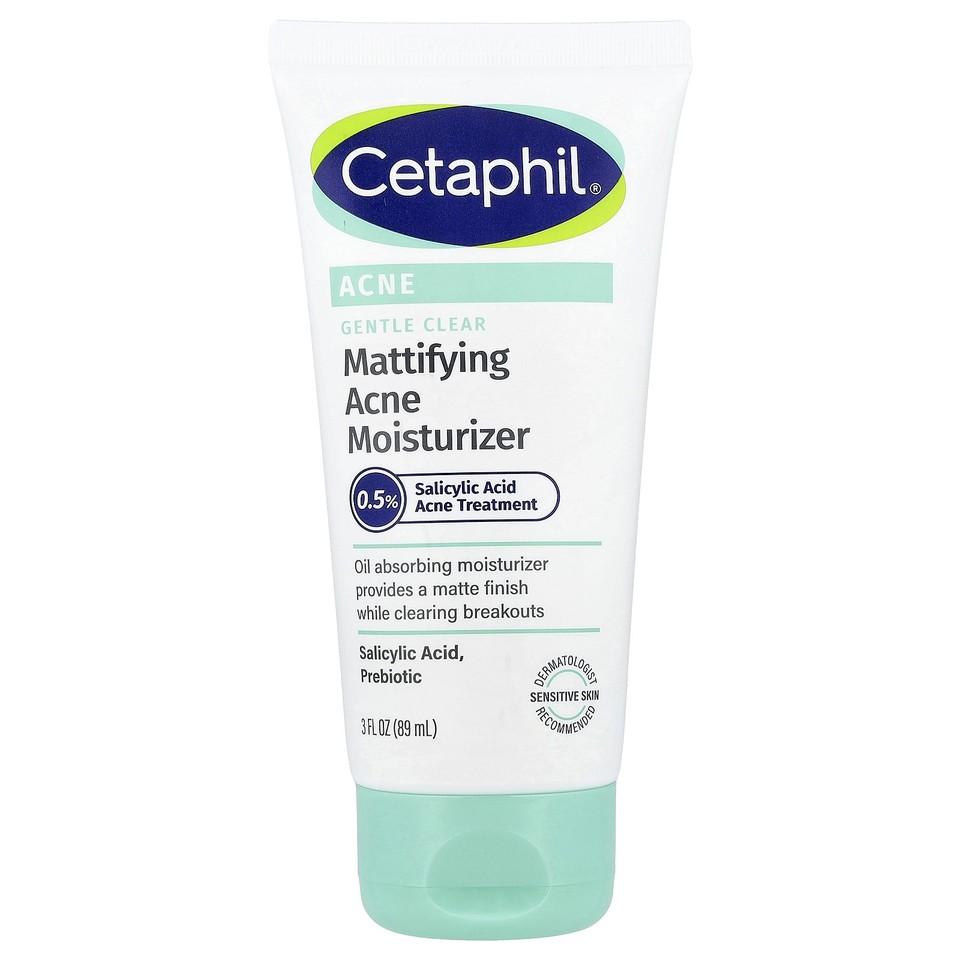 Gentle Clear, Mattifying Acne Moisturizer , 3 fl oz (89 ml)
