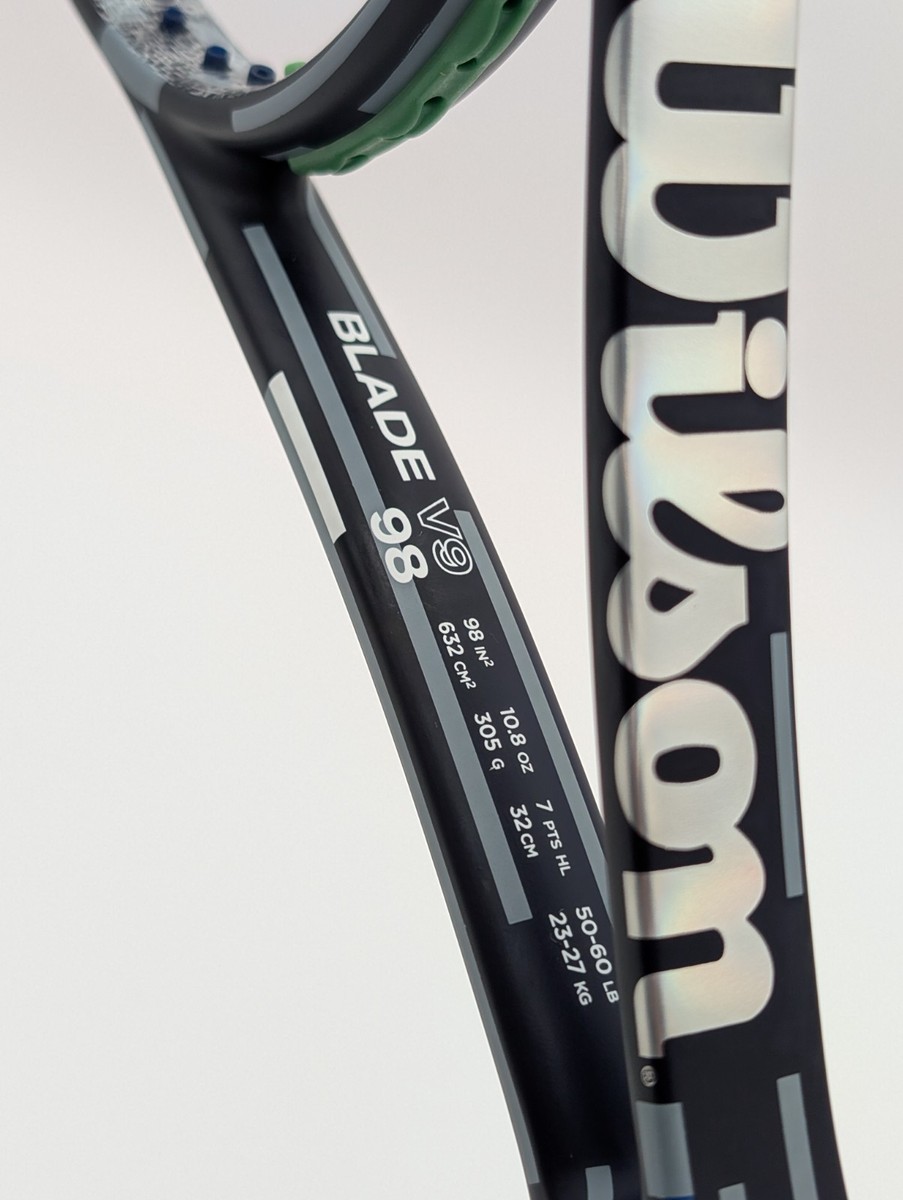New US Open 2025 Wilson Blade 98 V9 Tennis Racquet unstrung Grip 4