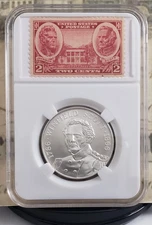 1966 Windfield Scott Silver Heraldic Art Medal with Stamps - Nice! W1