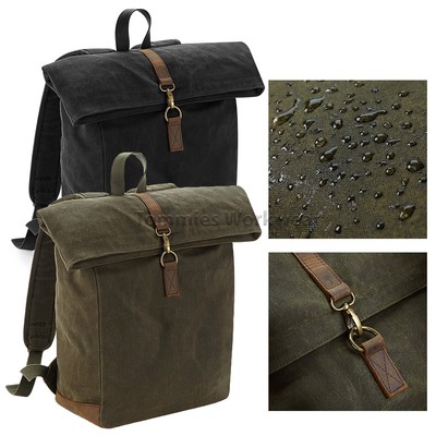 heritage canvas backpack