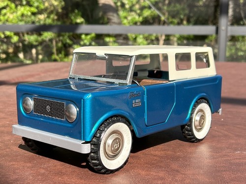 Vintage Structo International Harvester Scout with doors & roof Tru Scale 1/16 - Picture 2 of 11