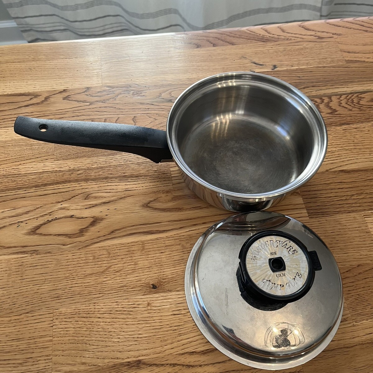 Wonder Ware Thermium Multi-Plex Stainless Saucepan Temp-Tone 