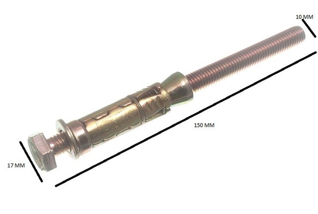 Ankerbolzen M14 Edelstahl 304 - Expansionsbolzen 90mm Für Beton