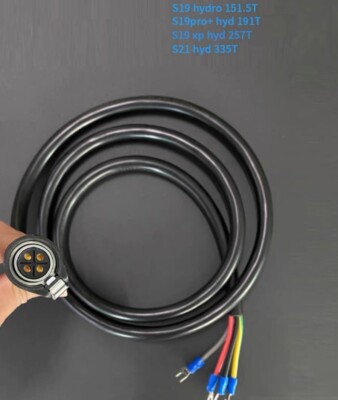 Power Cable Power Cord For Bitmain Antminer S21 Hyd /S19 XP Hyd S19HYD BTC Miner
