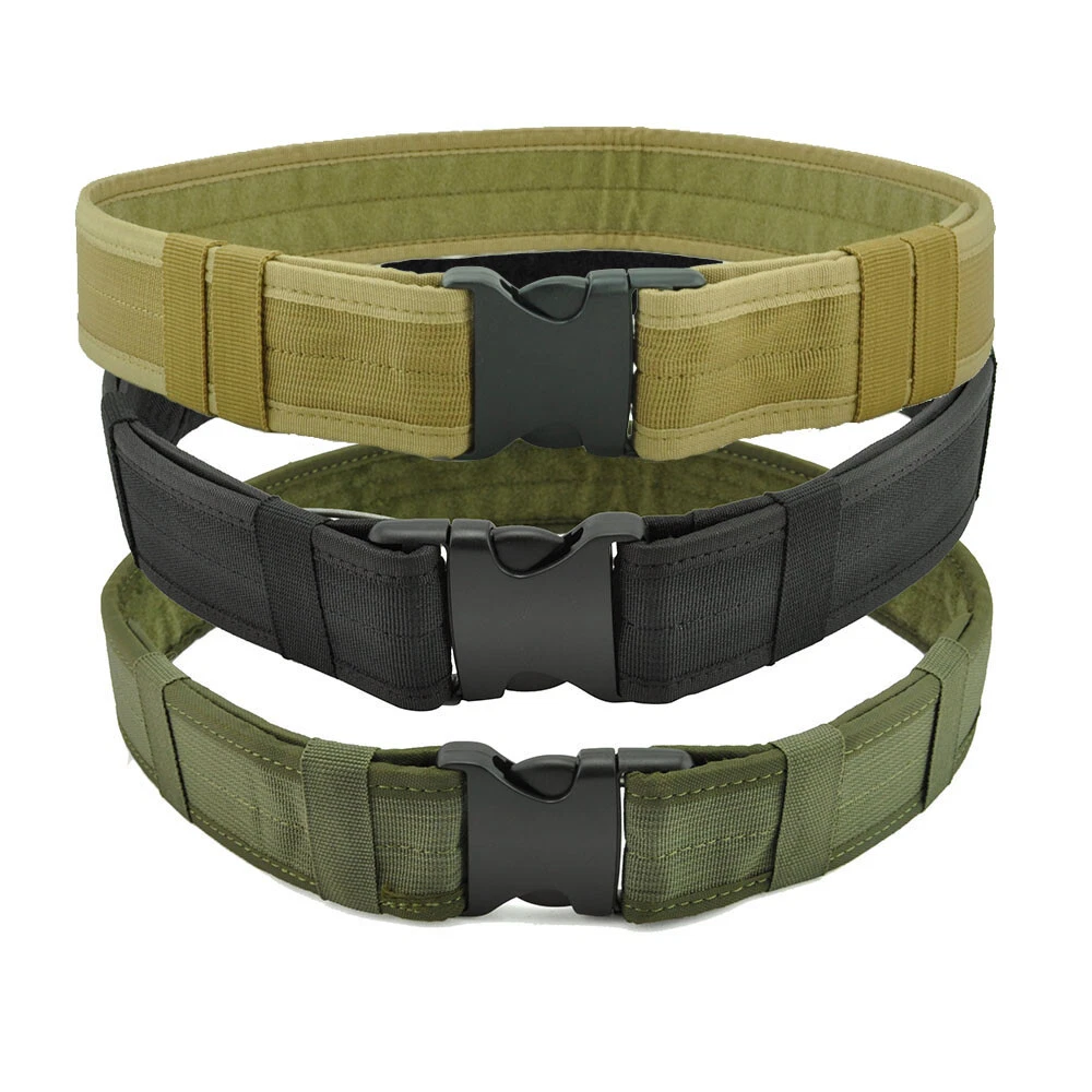 Police Security Quick Release Rigger MOLLE Belt 1.9" Tactical Heavy Duty Belt US
