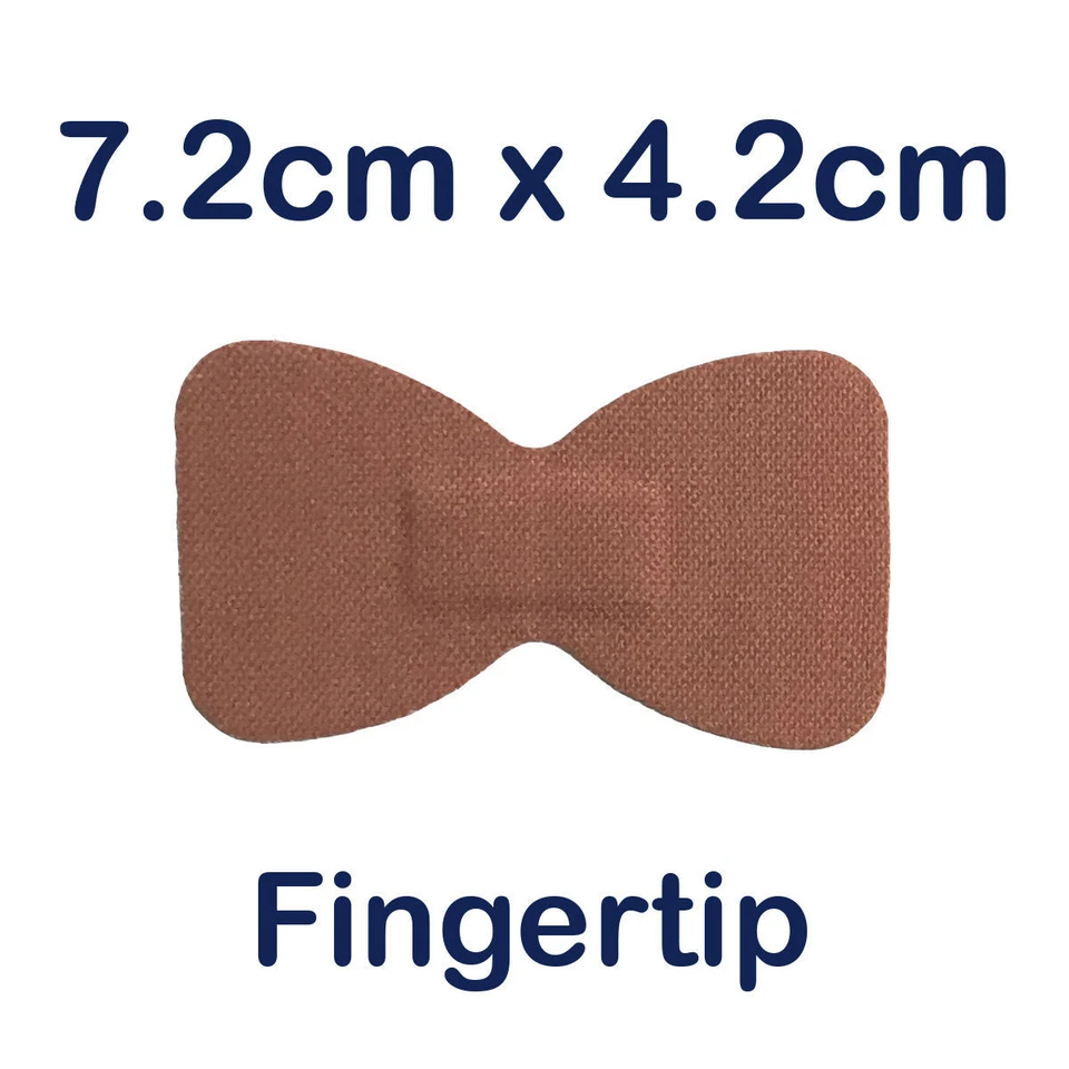 STEROPLAST PREMIUM ULTRA TOUGH MEDICAL GRADE FINGERTIP BUTTERFLY WOUND PLASTERS