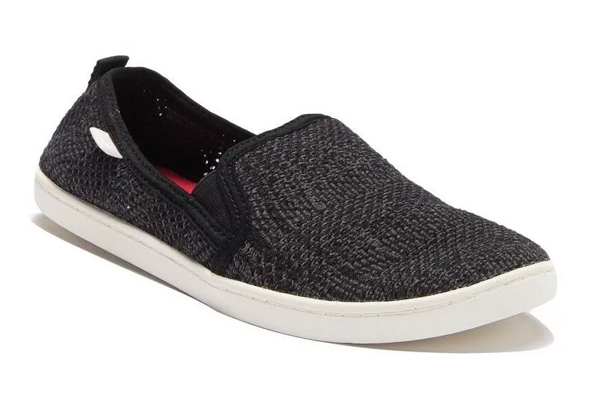 Sanuk Brook Knit Women's Slip On Grey or Black Shoes | eBay