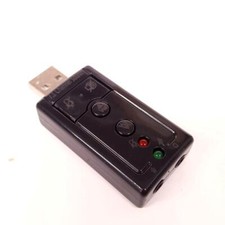 USB 2.0 3D vitrual 7.1 Channel external audio sound Card Adapter V429 