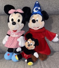 Y2K Mickey Mouse Plush Lot Stuffed Animal Bundle Playskool Korean Made Mickey 3